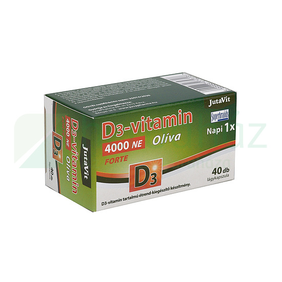 JUTAVIT D3-VITAMIN 4000NE OLÍVA 40DB