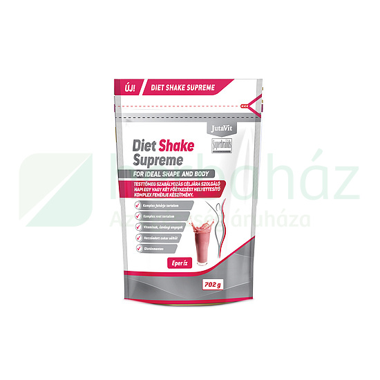 JUTAVIT DIET SHAKE SUPREME FEHÉRJEKÉSZÍTMÉNY EPER ÍZBEN 702G