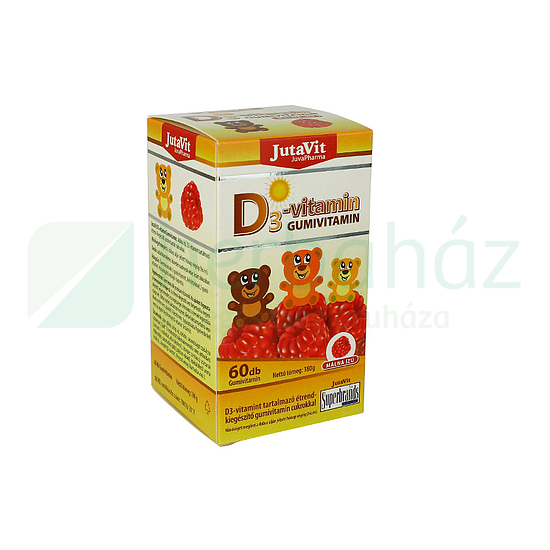 JUTAVIT GUMIVITAMIN D3-VITAMIN 60DB