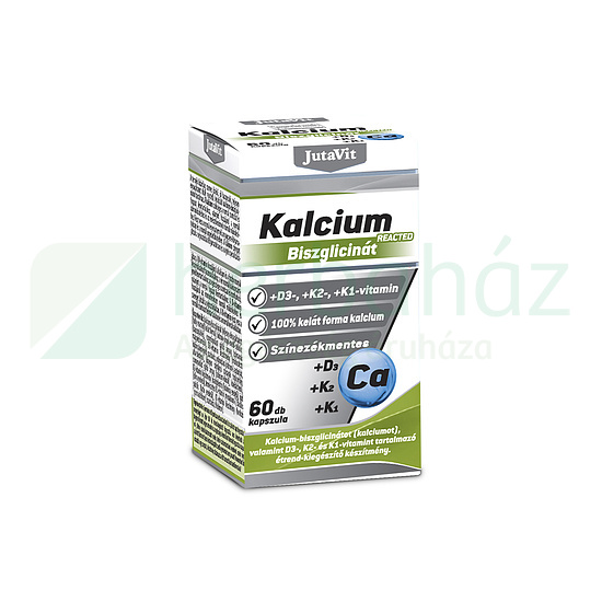 JUTAVIT KALCIUM BISZGLICINÁT+D3+K2+K1 KAPSZULA 60DB