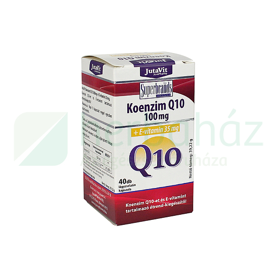 JUTAVIT KOENZIM Q10 100MG+E-VITAMIN 35MG 40DB