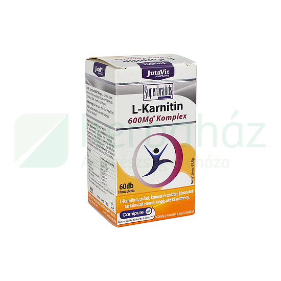 JUTAVIT L-KARNITIN 600MG KOMPLEX 60DB