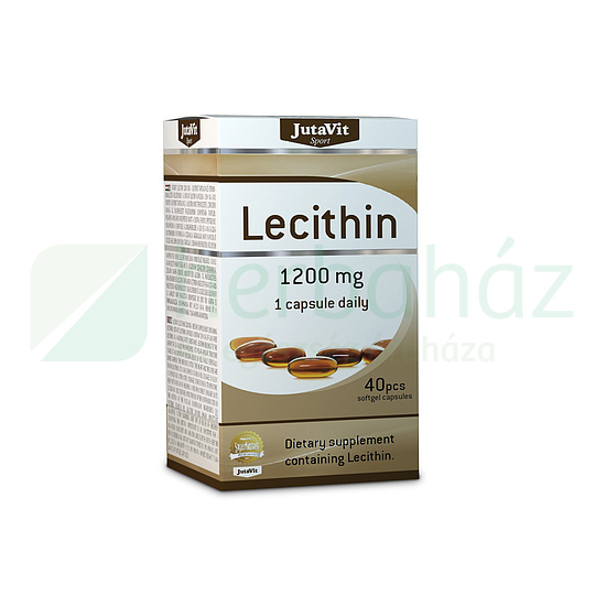 JUTAVIT LECITIN PRO 1200MG KAPSZULA 40DB