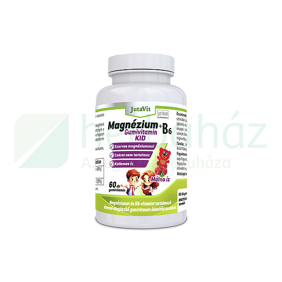 JUTAVIT MAGNÉZIUM+B6 GUMIVITAMIN KID 60DB