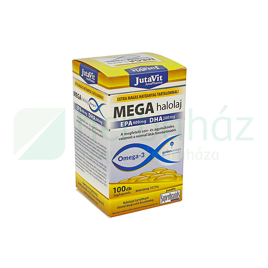 JUTAVIT MEGA OMEGA-3 HALOLAJ KAPSZULA 100DB