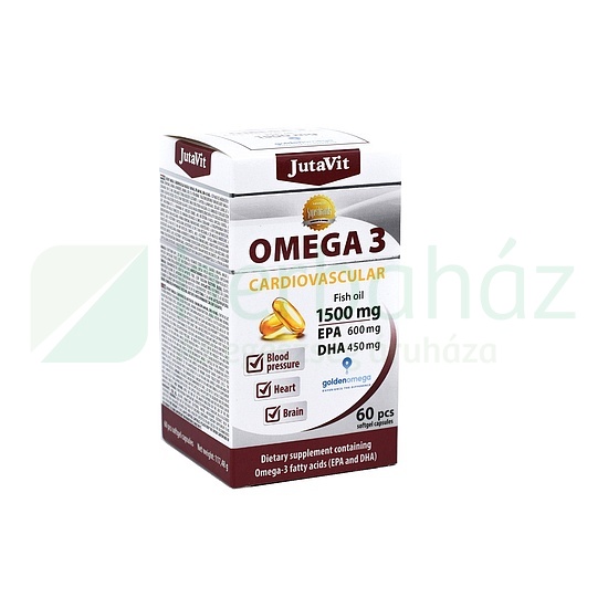 JUTAVIT OMEGA-3 CARDIOVASCULAR 1500MG 60DB