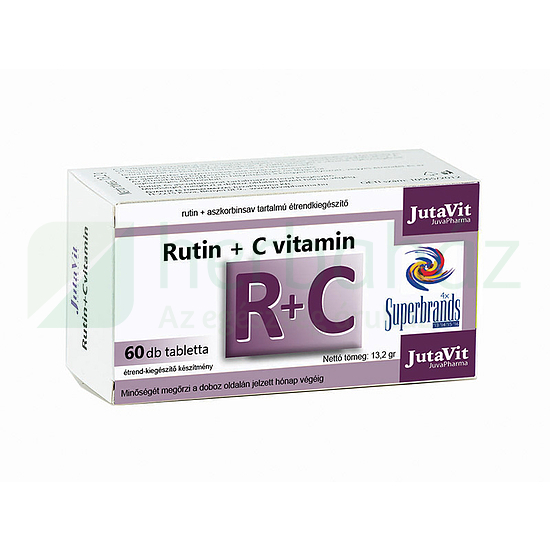 JUTAVIT RUTIN + C-VITAMIN TABLETTA 60DB