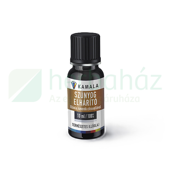 KAMALA SZÚNYOG ELHÁRÍTÓ 100% ILLÓOLAJ KEVERÉK 10ML