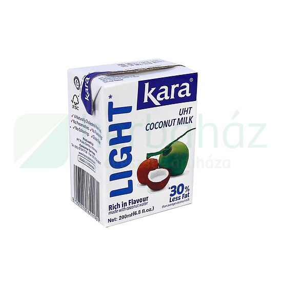 KARA CLASSIC LIGHT KÓKUSZTEJ 200ML