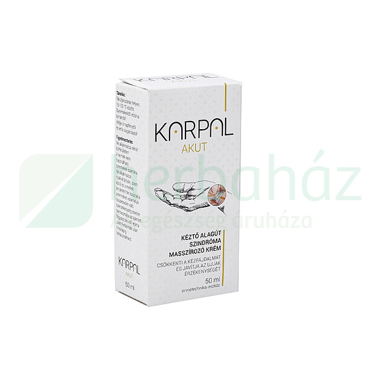 KARPAL AKUT MASSZÍROZÓ KRÉM 50ML