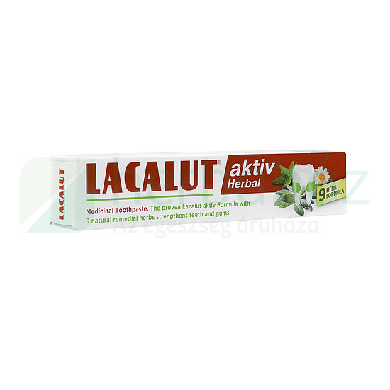 LACALUT FOGKRÉM AKTIV HERBAL 75ML