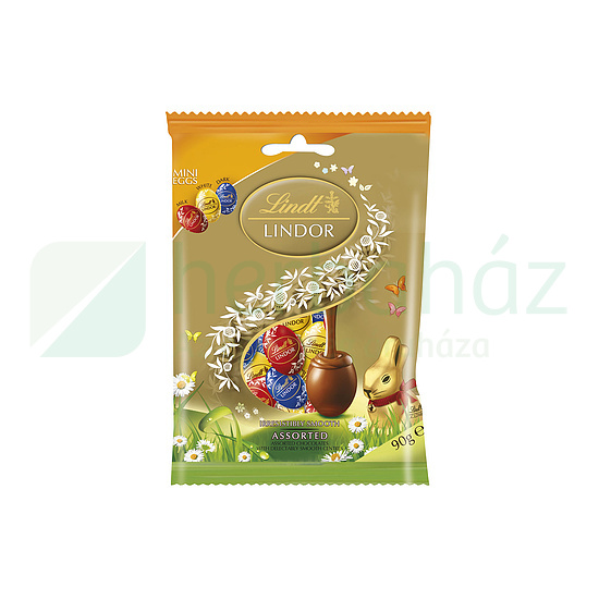 LINDT LINDOR VÁLOGATOTT MINI TOJÁSOK 90G