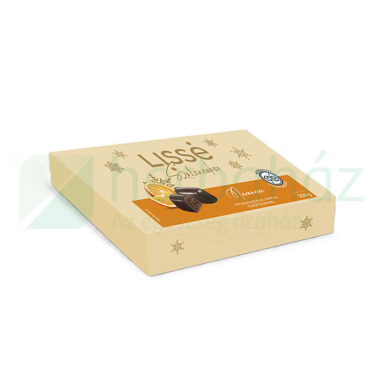 LISSÉ NARANCS ÍZŰ SZALONCUKOR ÉTCSOKOLÁDÉVAL MÁRTVA HCN 200G