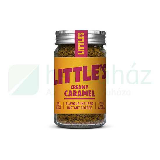 LITTLES INSTANT KÁVÉ KARAMELLA ÍZESÍTÉSŰ 50G