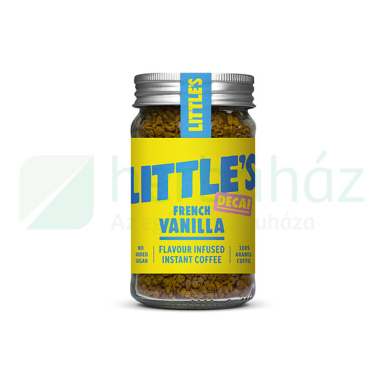 LITTLES INSTANT KÁVÉ VANÍLIA ÍZESÍTÉSŰ KOFFEINMENTES 50G