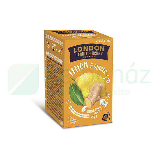 LONDON TEA CITROM GYÖMBÉRREL 20DB