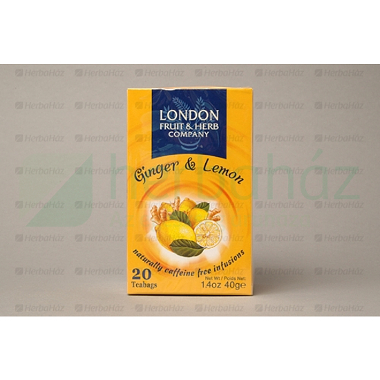 LONDON TEA CITROM GYÖMBÉRREL 20DB