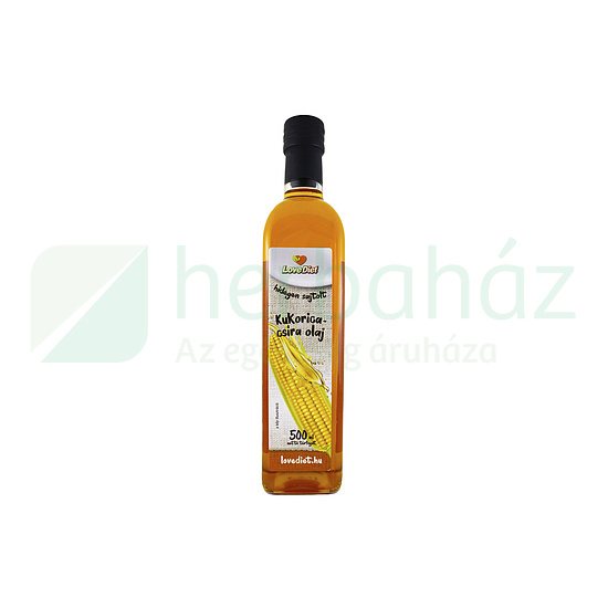 LOVE DIET HIDEGEN SAJTOLT KUKORICACSÍRA OLAJ 500ML
