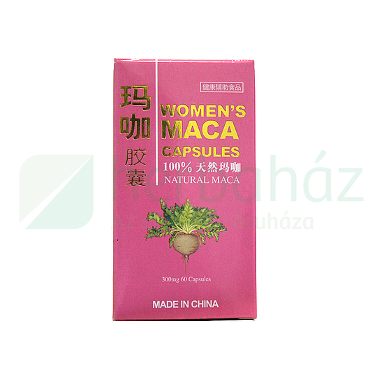 MACA PERUI ZSÁZSA ÉS E-VITAMIN ÉTREND-KIEGÉSZÍTŐ KAPSZULA 60DB