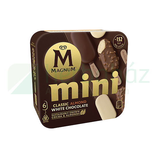 MAGNUM MINI MULTIPACK JÉGKRÉM CLASSIC-MANDULA-FEHÉR 6X55ML[F]