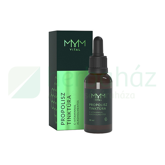 MAGYAR MÉZ MANUFAKTÚRA PROPOLISZ CSEPP C-VITAMINNAL, ALKOHOLMENTES 30ML