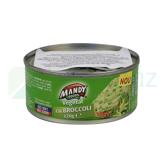 MANDY BROKKOLIS NÖVÉNYI PÁSTÉTOM 120G