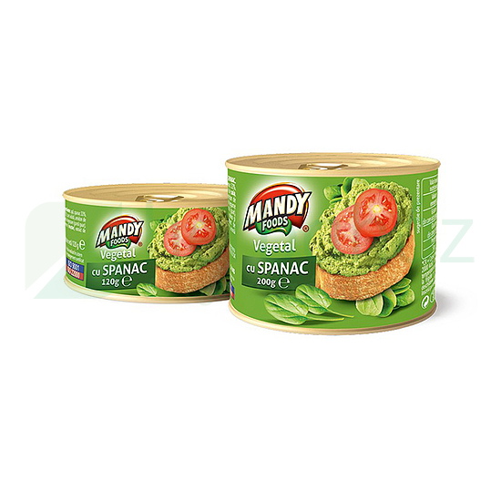 MANDY NÖVÉNYI SPENÓTOS PÁSTÉTOM 120G