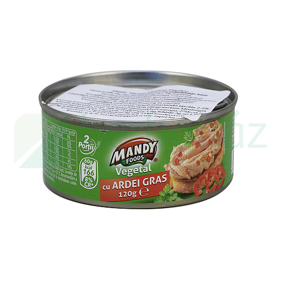 MANDY PAPRIKÁS NÖVÉNYI PÁSTÉTOM 120G