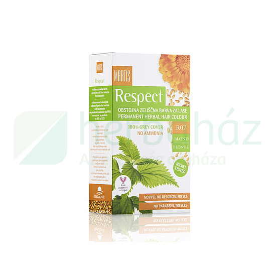 NATURAVIT MARTIS RESPECT R07 SZŐKE HAJFESTÉK 135ML