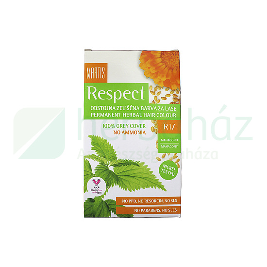 MARTIS RESPECT R21 HENNA VÖRÖS HAJFESTÉK 135ML