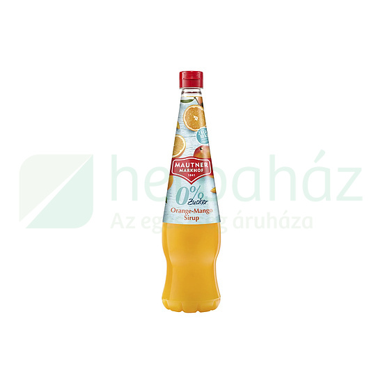 MAUTNER MARKHOF NARANCS-MANGÓ SZÖRP HOZZÁADOTT CUKOR NÉLKÜL 700ML