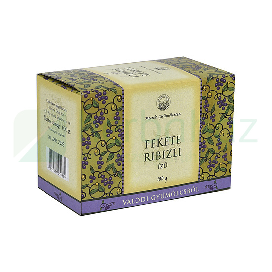 MECSEK GYÜMÖLCSTEA FEKETERIBIZLI 100G