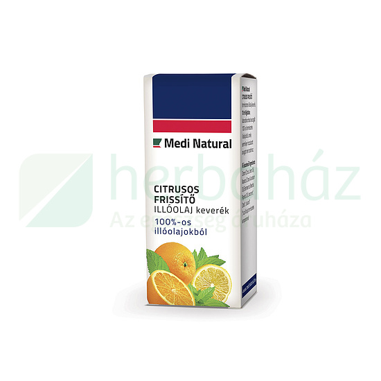 MEDINATURAL ILLÓOLAJ CITRUSOS FRISSÍTŐ KEVERÉK 10ML