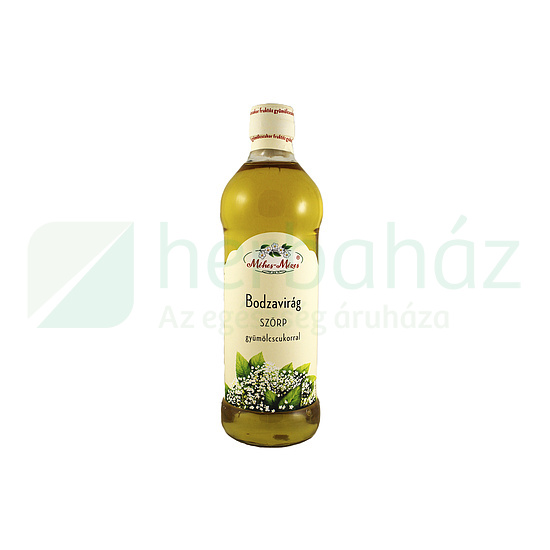 MÉHES MÉZES BODZAVIRÁG SZÖRP GYÜMÖLCSCUKORRAL 500ML DRS+50FT BETÉTDÍJ