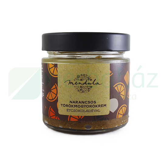 MENDULA NARANCSOS TÖRÖKMOGYORÓKRÉM ÉTCSOKOLÁDÉVAL 180G