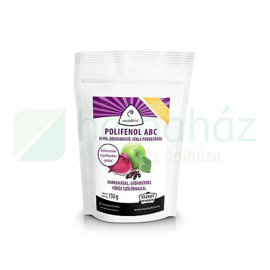 PHARMACOIDEA MENTALFITOL POLIFENOL ABC ALMA- BODZABOGYÓ- CÉKLAKEVERÉK 200G