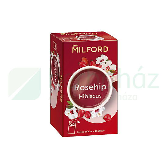 MILFORD TEA CSIPKEBOGYÓ HIBISZKUSSZAL GYÜMÖLCSTEA FILTERES 20DB