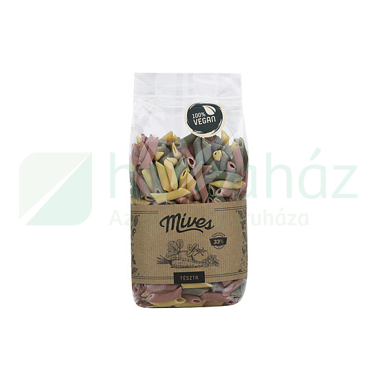 MÍVES VEGAN TOJÁS NÉLKÜLI ZÖLDSÉGES SZÁRAZTÉSZTA - PENNE 400G