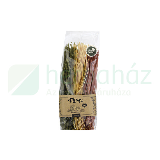 MÍVES VEGAN TOJÁS NÉLKÜLI ZÖLDSÉGES SZÁRAZTÉSZTA - SPAGETTI 400G