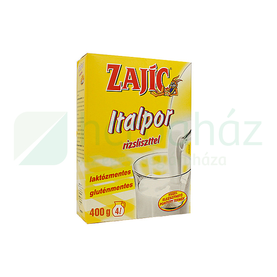 ZAJIC ITALPOR RIZSLISZTTEL 400G