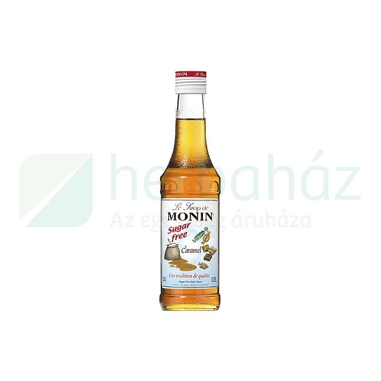 MONIN SZIRUP CUKORMENTES KARAMELL 250ML