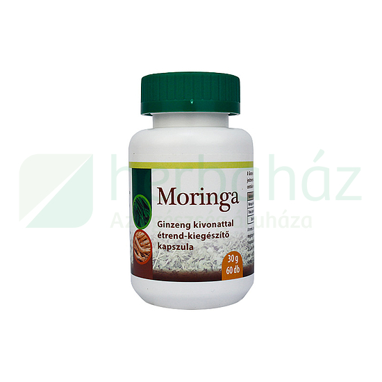 ZÖLDVÉR MORINGA GINZENG KAPSZULA 60DB
