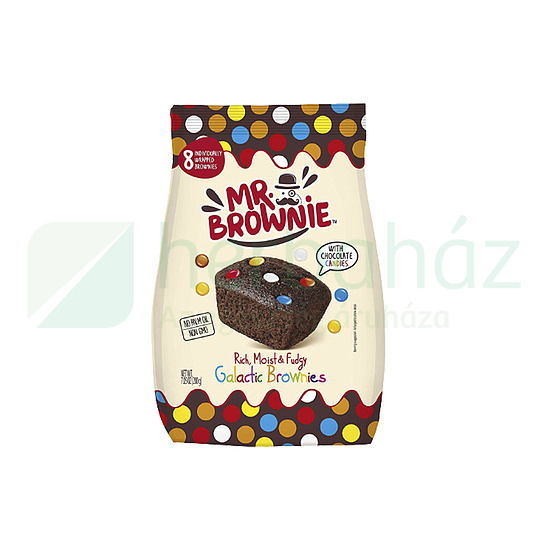 MR. BROWNIE TEJCSOKOLÁDÉS DRAZSÉS BROWNIES 200G