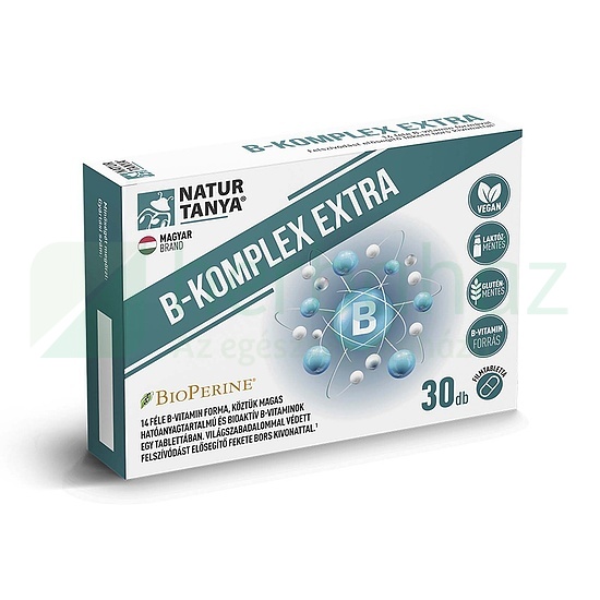 NATUR TANYA B-KOMPLEX EXTRA BIOPIPERINNEL 30DB