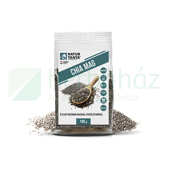 NATUR TANYA CHIA MAG (FEKETE SALVIA HISPANICA, AZTÉK ZSÁLYA) 100G