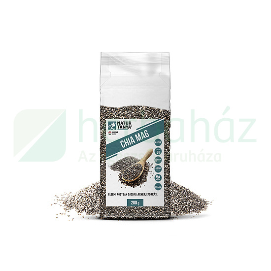 NATUR TANYA CHIA MAG (FEKETE SALVIA HISPANICA, AZTÉK ZSÁLYA) 200G