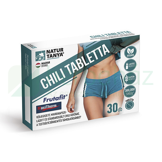NATUR TANYA CHILI TABLETTA 30DB