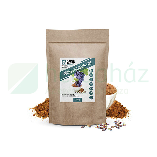 NATUR TANYA PRÉMIUM VÖRÖS SZŐLŐMAGLISZT 250G