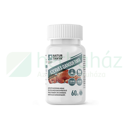 NATUR TANYA SZERVES GANODERMA (PECSÉTVIASZGOMBA) 60DB