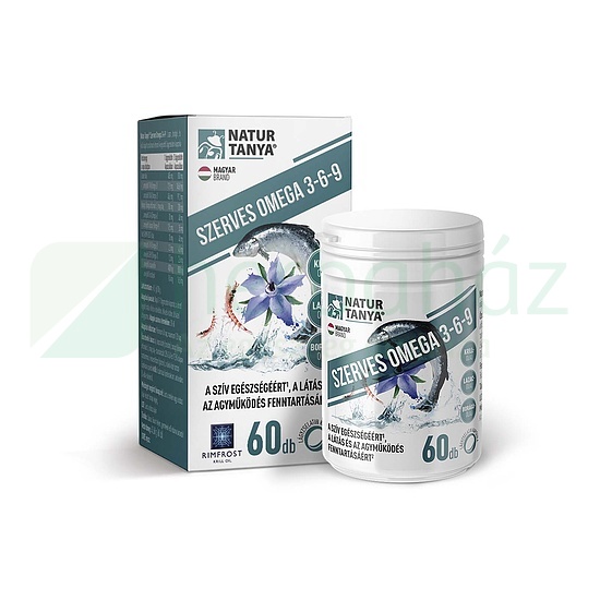 NATUR TANYA SZERVES OMEGA 3-6-9 KAPSZULA 60DB